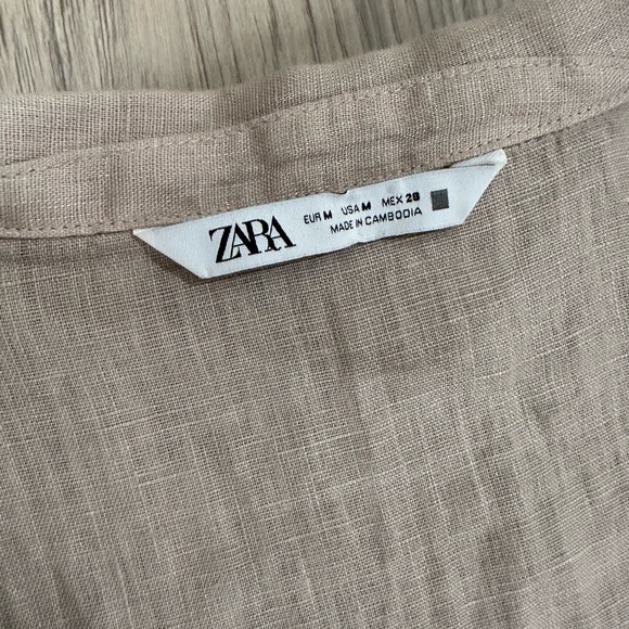 Zara linen top - Picture 2 of 2